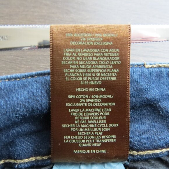 Kut from the Kloth Natalie Bootcut Flap Pocket Dark Wash Stretch Jeans Size 2 - Picture 15 of 16